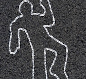 Body w/chalk outline